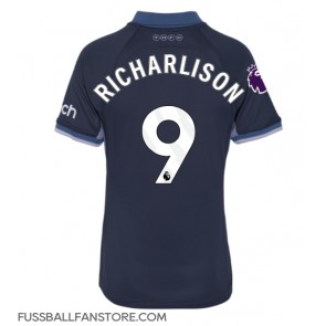 Tottenham Hotspur Richarlison #9 Replik Auswärtstrikot Damen 2023-24 Kurzarm